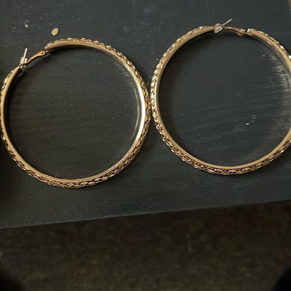 Gold hoops